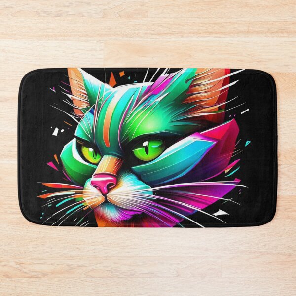 Item preview, Cat Katzener 3D illustration graffiti designed and sold by gringourmand.