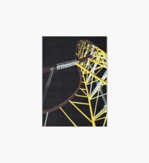 Top Thrill Dragster Art Board Print
