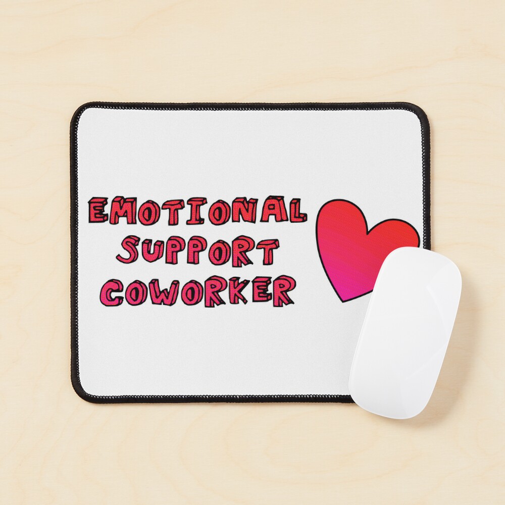 Emotional Support Coworker | Greeting Card