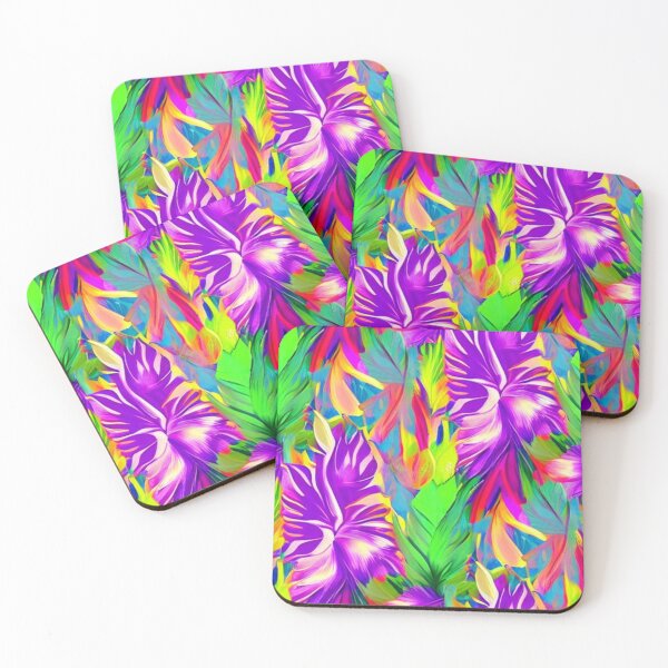 Item preview, Abstract Tropical Floral Garden designed and sold by calibrit.