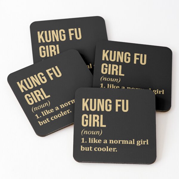 Item preview, Kung Fu Girl Definition in Gold designed and sold by XCIV.