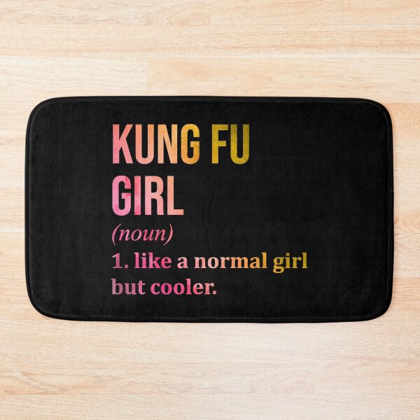 Item preview, Kung Fu Girl Definition in Watercolor designed and sold by XCIV.
