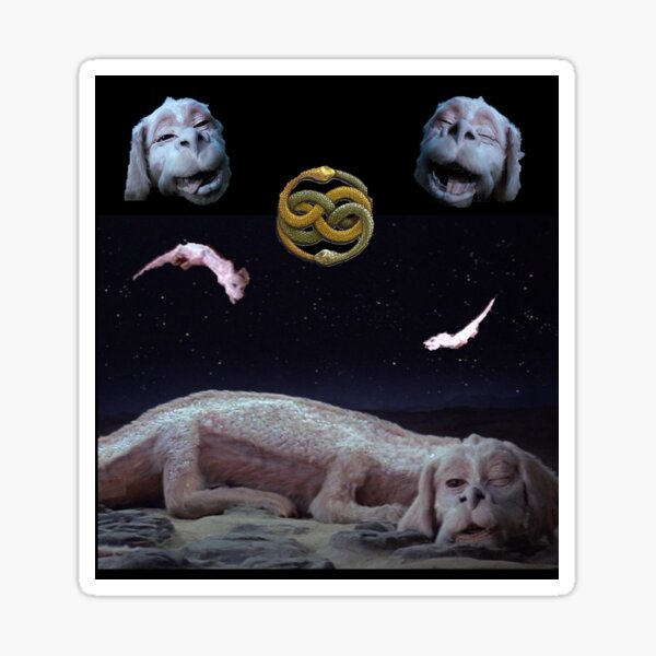 Falkor / Fullur Pegatina