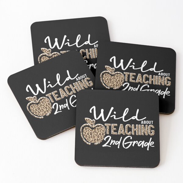 Item preview, Copy of Wild About Teaching School Crew 2nd Second Grade Teacher Squad Animal Leopard Teacher appreciation gifts designed and sold by ARTsPlural.