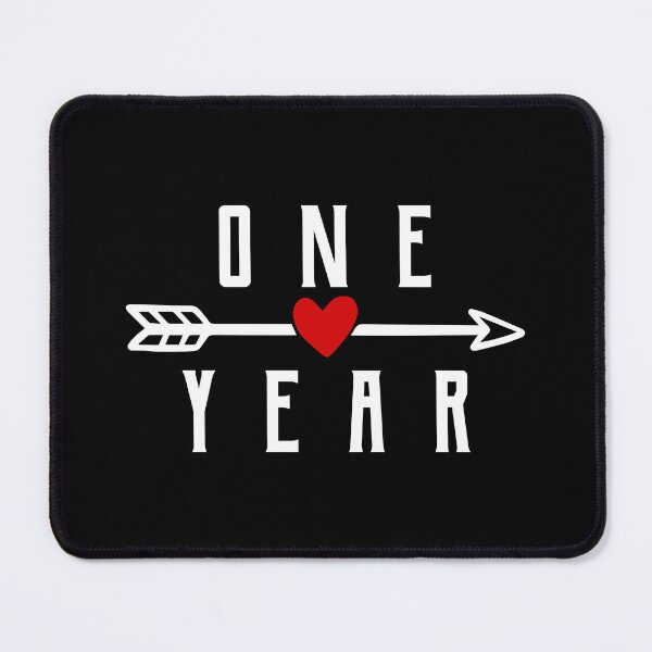 Item preview, 1 Year First Wedding Anniversary Anniversary Relationship Gift Idea designed and sold by Macphisto Shirts.