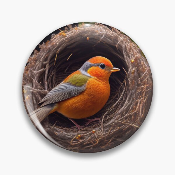 Item preview, Robin in the nest designed and sold by M-Y-A-R-T-.
