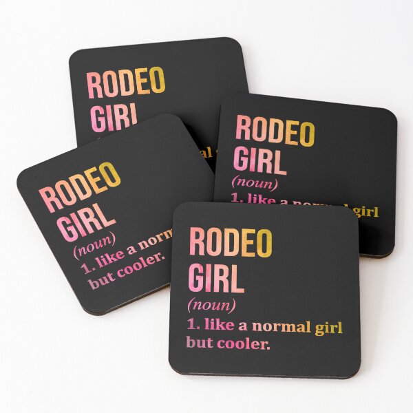 Item preview, Rodeo Girl Definition in Watercolor designed and sold by XCIV.