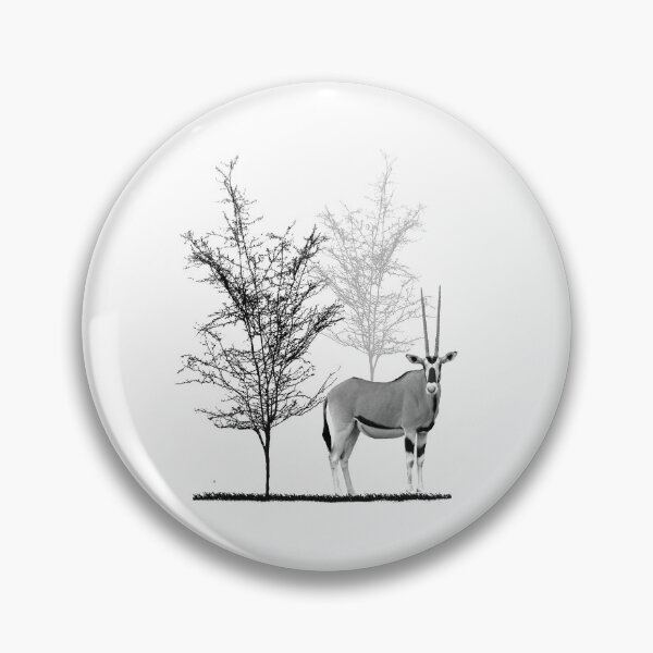 Item preview, Oryx with acacia - antelope in Africa designed and sold by TShirtsundMehr.