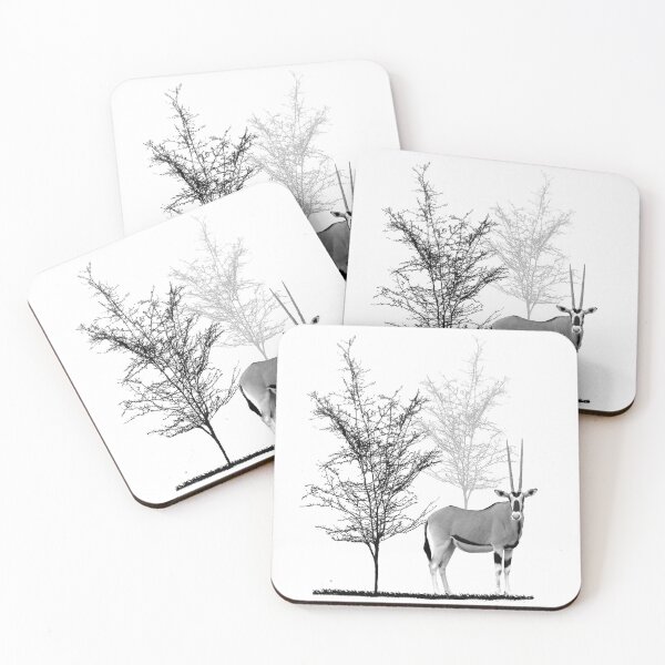 Item preview, Oryx with acacia - antelope in Africa designed and sold by TShirtsundMehr.