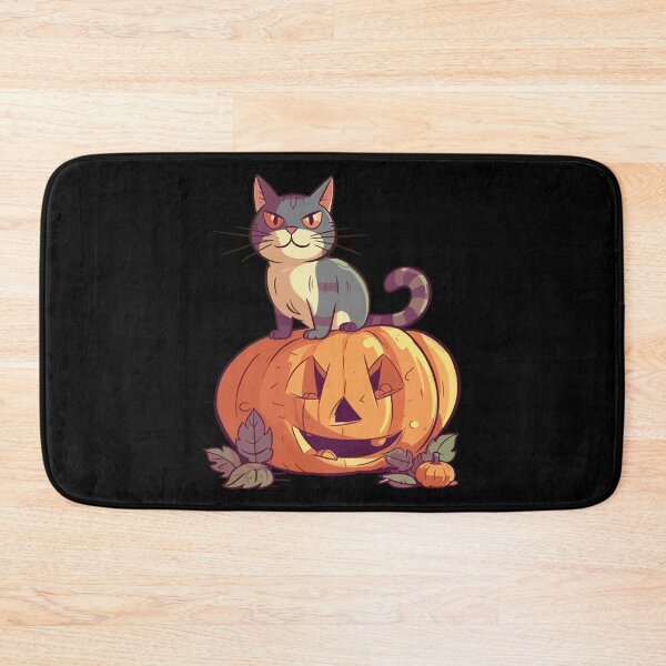 Item preview,  Halloween Pumpkin Cat designed and sold by G-M-Creations-.