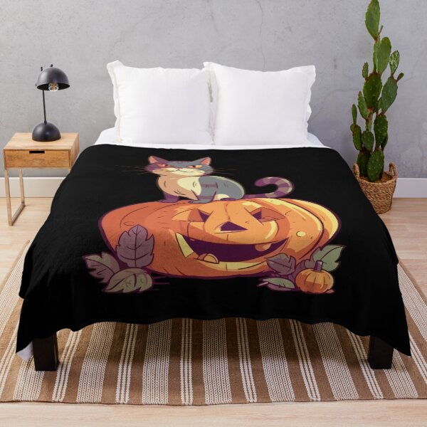 Item preview,  Halloween Pumpkin Cat designed and sold by G-M-Creations-.