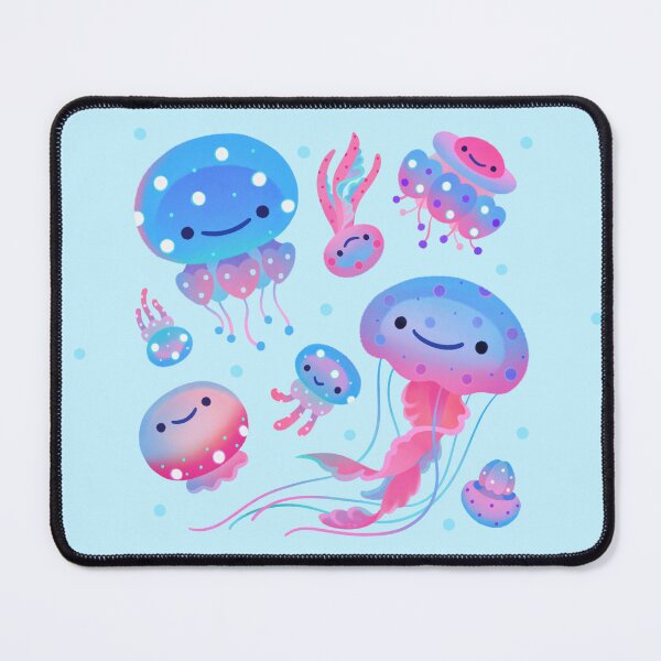 Item preview, Polka dot jellyfish designed and sold by pikaole.