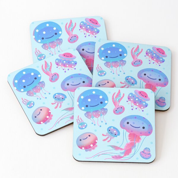 Item preview, Polka dot jellyfish designed and sold by pikaole.