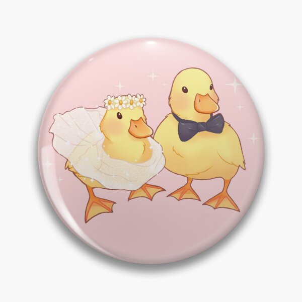 Item preview, ducks getting married designed and sold by CuteBlueArt.