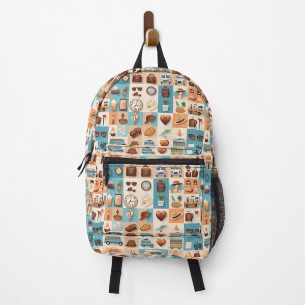 Item preview, Traveller Stickers Pattern Emoji Pattern IX designed and sold by DevemDavam.