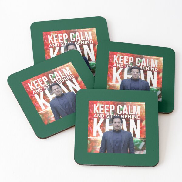 Item preview, Keep Calm And Stay Behind Khan - Imran Khan designed and sold by yozvani.