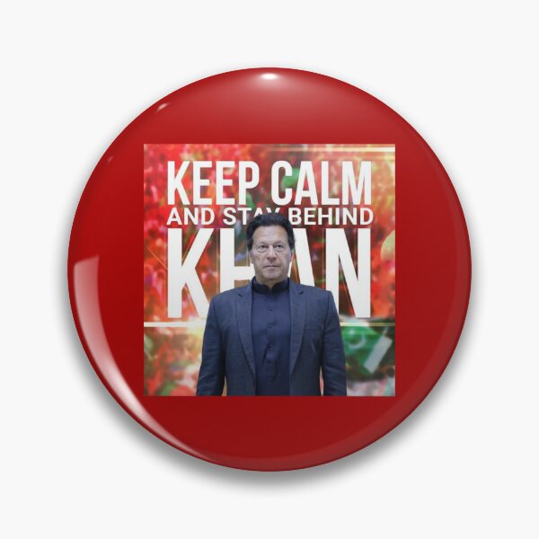 Item preview, Keep Calm And Stay Behind Khan - Imran Khan designed and sold by yozvani.