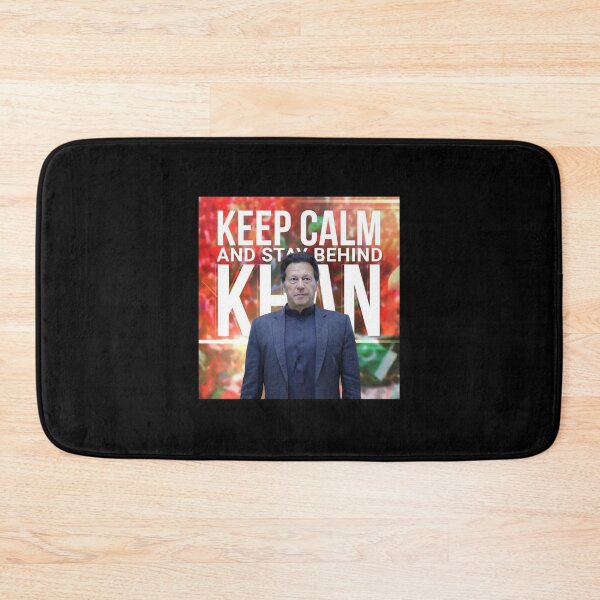Item preview, Keep Calm And Stay Behind Khan - Imran Khan designed and sold by yozvani.