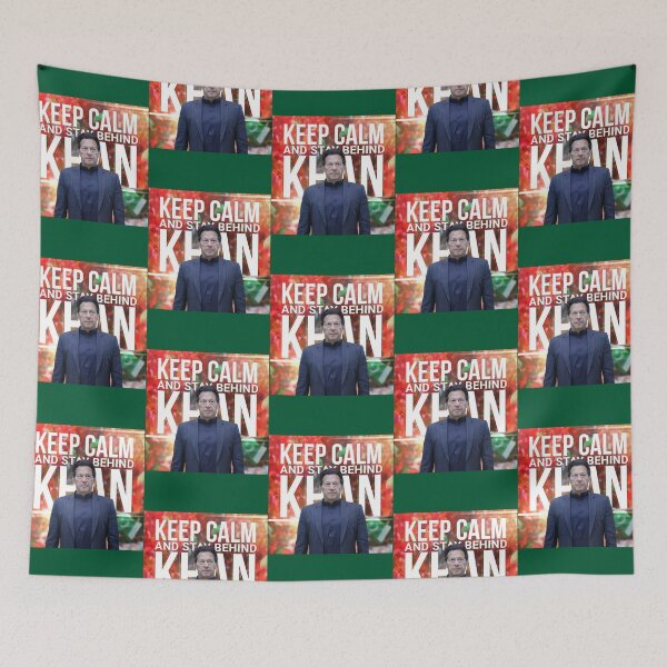 Item preview, Keep Calm And Stay Behind Khan - Imran Khan designed and sold by yozvani.