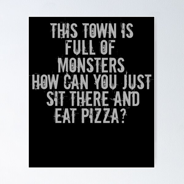 Item preview, Full of Monsters - White Text   designed and sold by TONYENBURG.