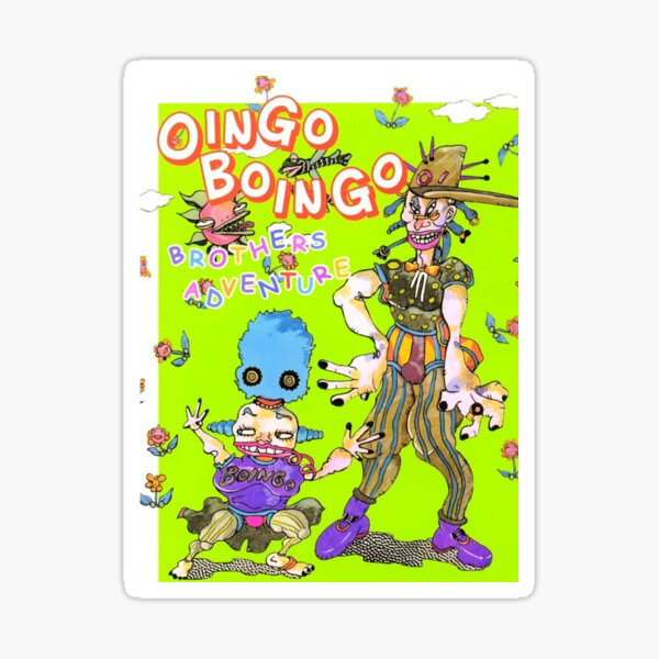 Oingo Boingo Jojo Stickers for Sale