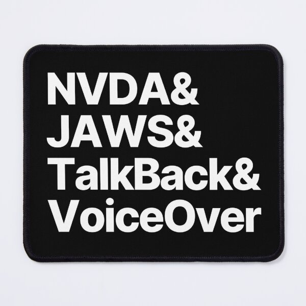 Item preview, & Screen Readers (Dark Mode) designed and sold by a11yopteryx.