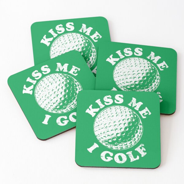 Item preview, Kiss Me I Golf designed and sold by WorldEngine.