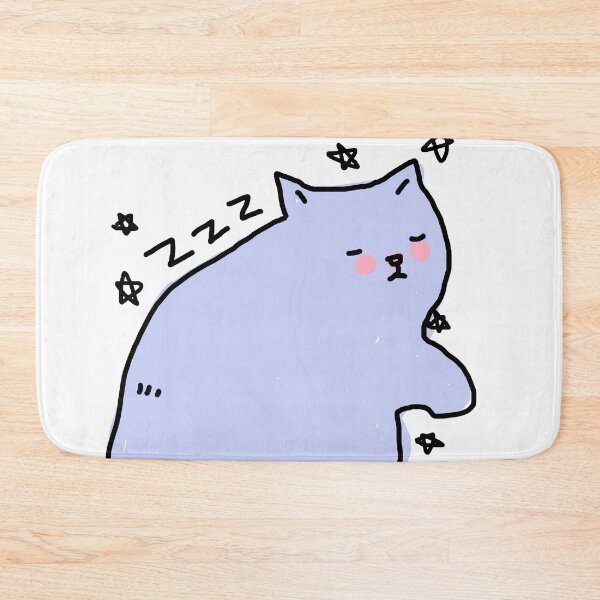 Item preview, sleepy  cat designed and sold by ssimk.