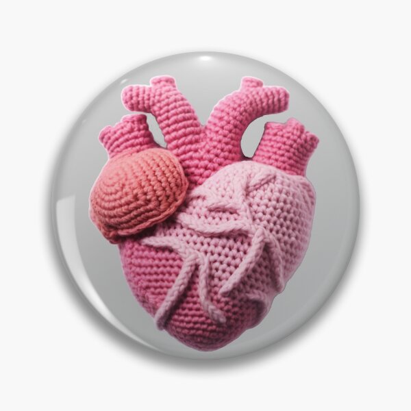 Item preview, I Heart Yarns - Red, AI Generated designed and sold by drawerwalker.