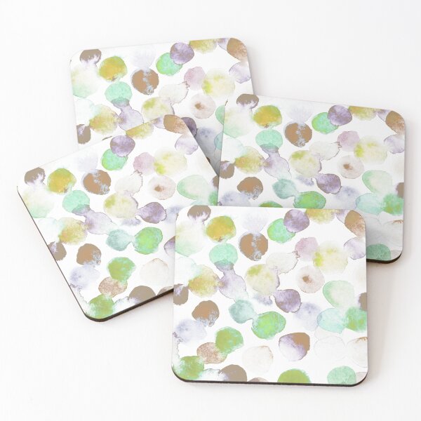 Item preview, Copy of Playful watercolour polka dots designed and sold by ksdesignsart.