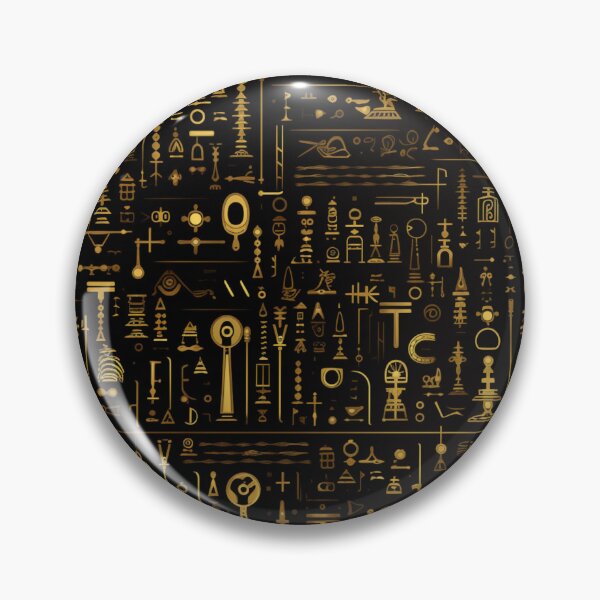 Item preview, Mystic Echoes: Ancient Egypt Hieroglyphics Unveiled designed and sold by AlienSkinEyes.