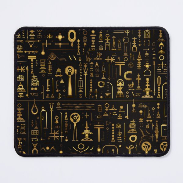 Item preview, Mystic Echoes: Ancient Egypt Hieroglyphics Unveiled designed and sold by AlienSkinEyes.