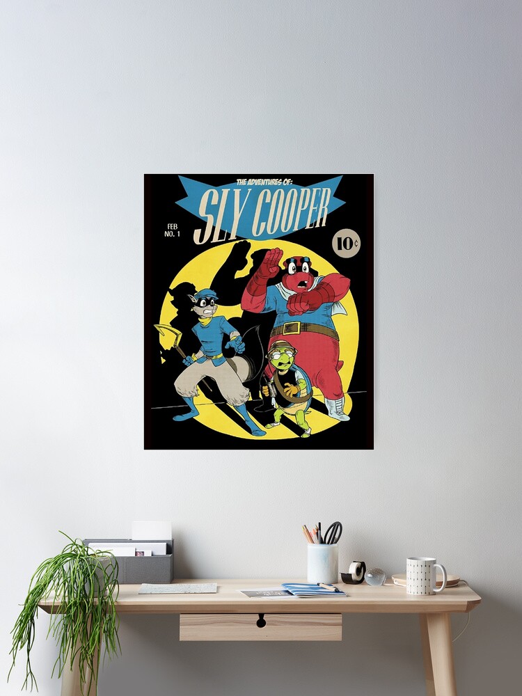 Sly Cooper 2 Band of Thieves Poster for Sale by AlyssaFoxah