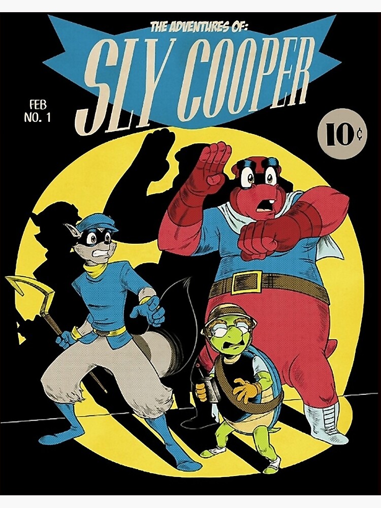 SLY COOPER THIEVES 5 2020 ANTV  Poster for Sale by VivaHuia