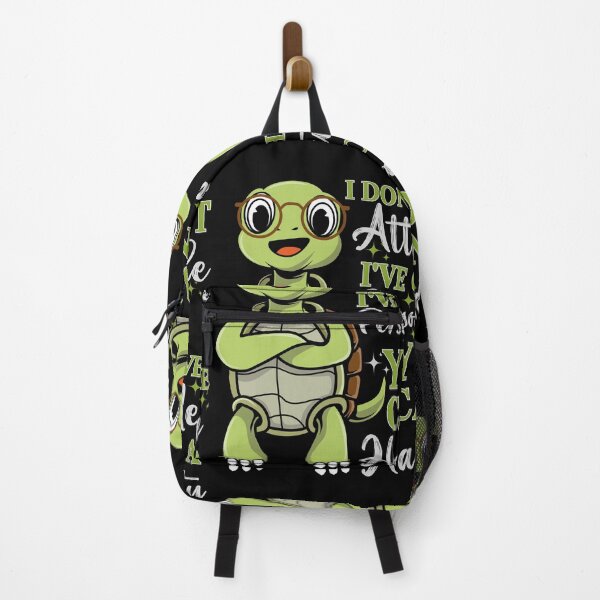 Item preview, I Don't Have Attitude I've got A Personality You Can't Handle, Turtle Power designed and sold by Hussain Shirts.