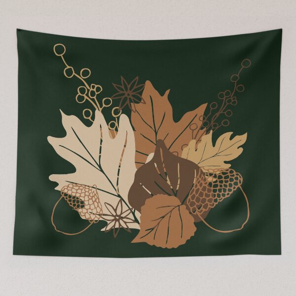 Item preview, Soft Autumn Leaves & Anise | Dark designed and sold by Wintre2.