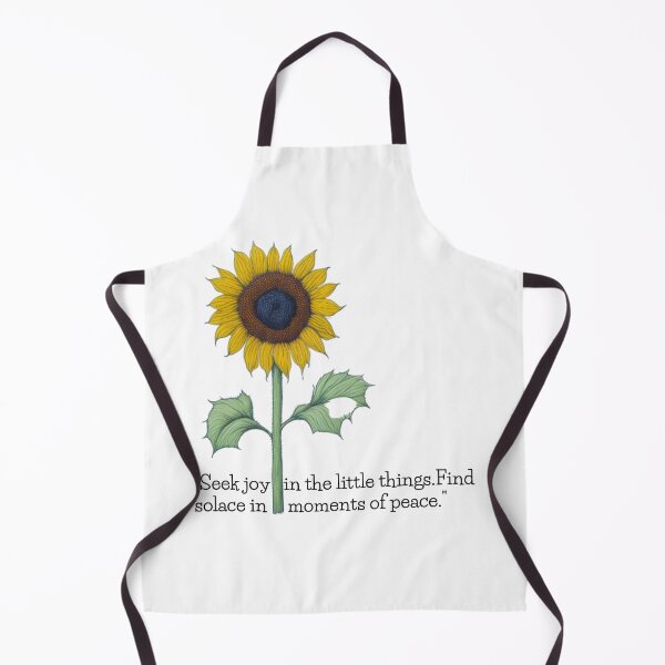 Item preview, inspirational: "Seek joy in the little things. Find solace in moments of peace." messages of encouragement designed and sold by Rrrmin.