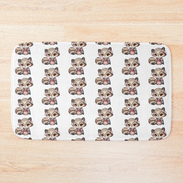 Item preview, Funny raccoon and kimono  designed and sold by Rrrmin.