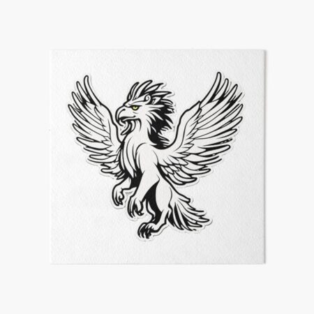 Item preview, Fantasy Art: Majestic Griffin In A Lion Body With Eagle Wings designed and sold by Rizinator.