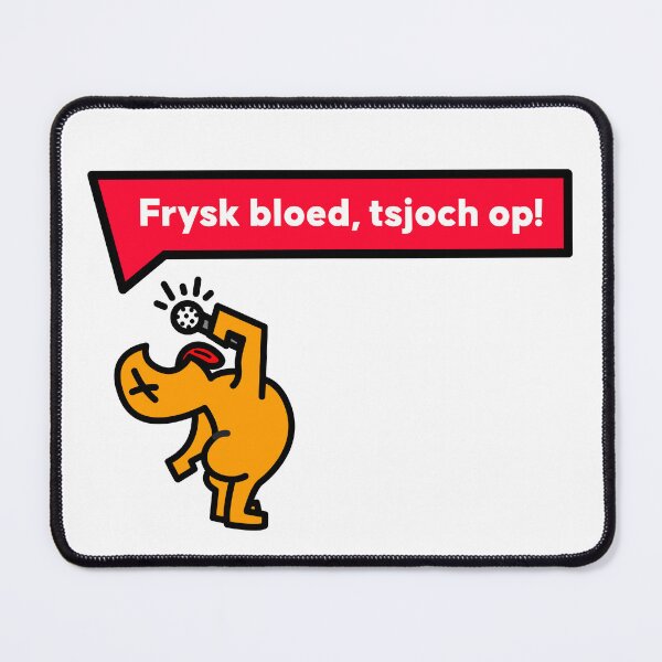 Item preview, Frysk bloed, tsjoch op! designed and sold by bitpopart.