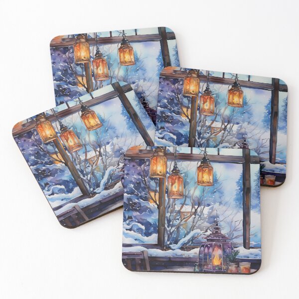 Item preview, Winter Landscape Painting designed and sold by Cha-house.
