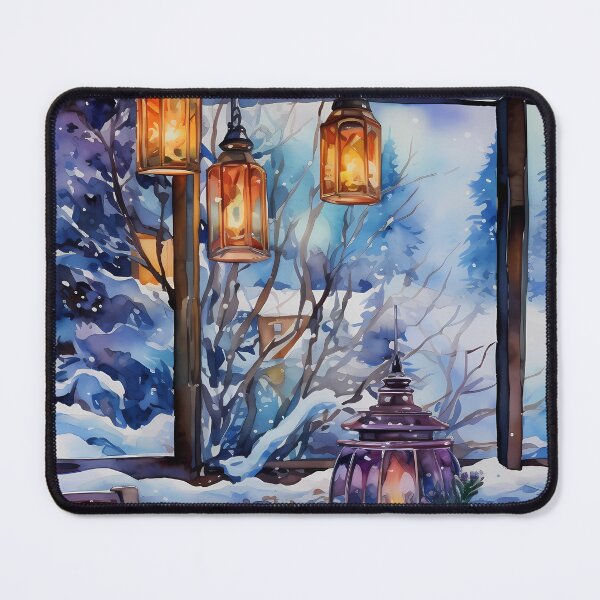 Item preview, Winter Landscape Painting designed and sold by Cha-house.