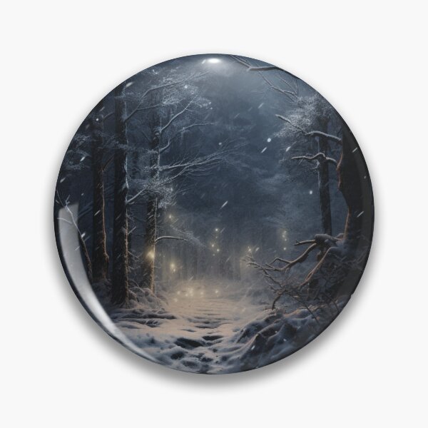 Item preview, Snowfall in a dark forest designed and sold by densok.
