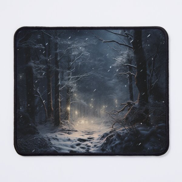 Item preview, Snowfall in a dark forest designed and sold by densok.