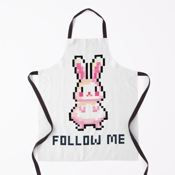 Item preview, Follow The White Rabbit - Wonderland Retro Pixel Art designed and sold by AeonAcademy.