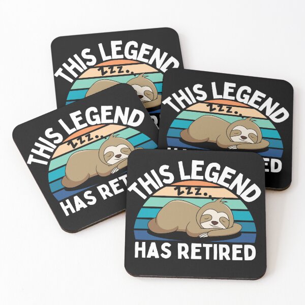 Item preview, This Legend Has Retired designed and sold by MichelleCreative.
