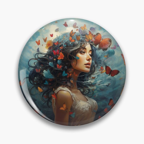 Item preview, butterfly woman designed and sold by Quijote-.