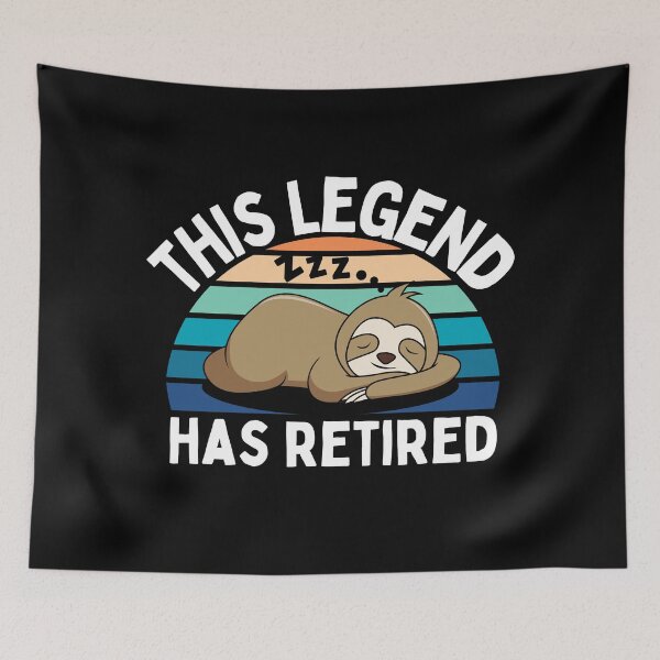 Item preview, This Legend Has Retired designed and sold by MichelleCreative.