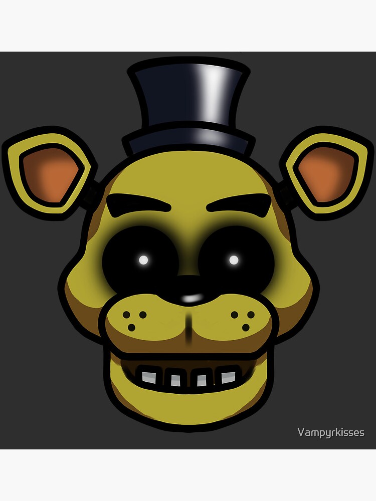 Golden Freddy Plush Poster for Sale by ravenmenel