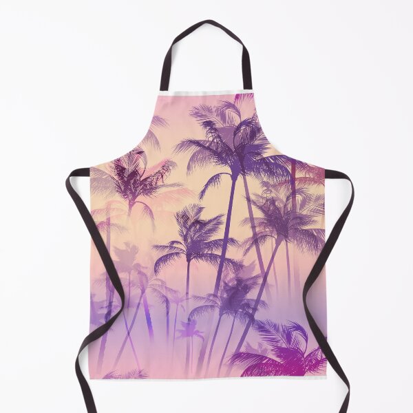 Item preview, Tropical beach design with palm trees designed and sold by ksdesignsart.